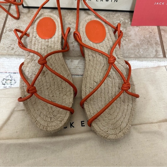 New Jack Erwin x Olivia Lopez espadrille sandals size 7 - Picture 5 of 9